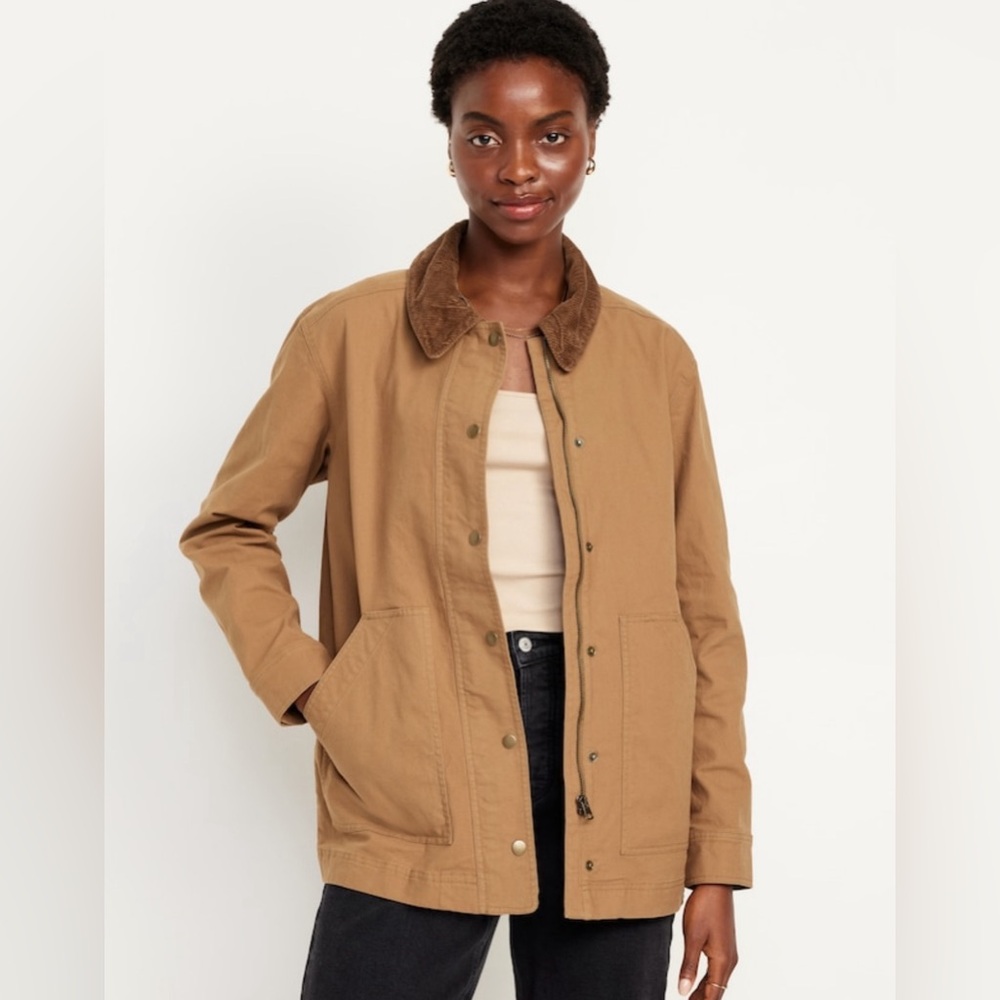 Old Navy - canvas barn jacket XS